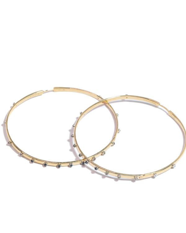 inverted diamond hoops