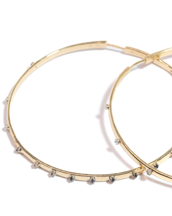 inverted diamond hoops