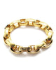 always link bracelet thai gold brass