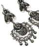 berry and leaf motif earrings chandelier dangle floral design Mexico taxco