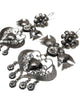love birds earrings Mexican sterling silver dangle chandeliers