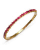 ruby and vermeil bracelet