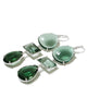 Samantha earrings green quartz