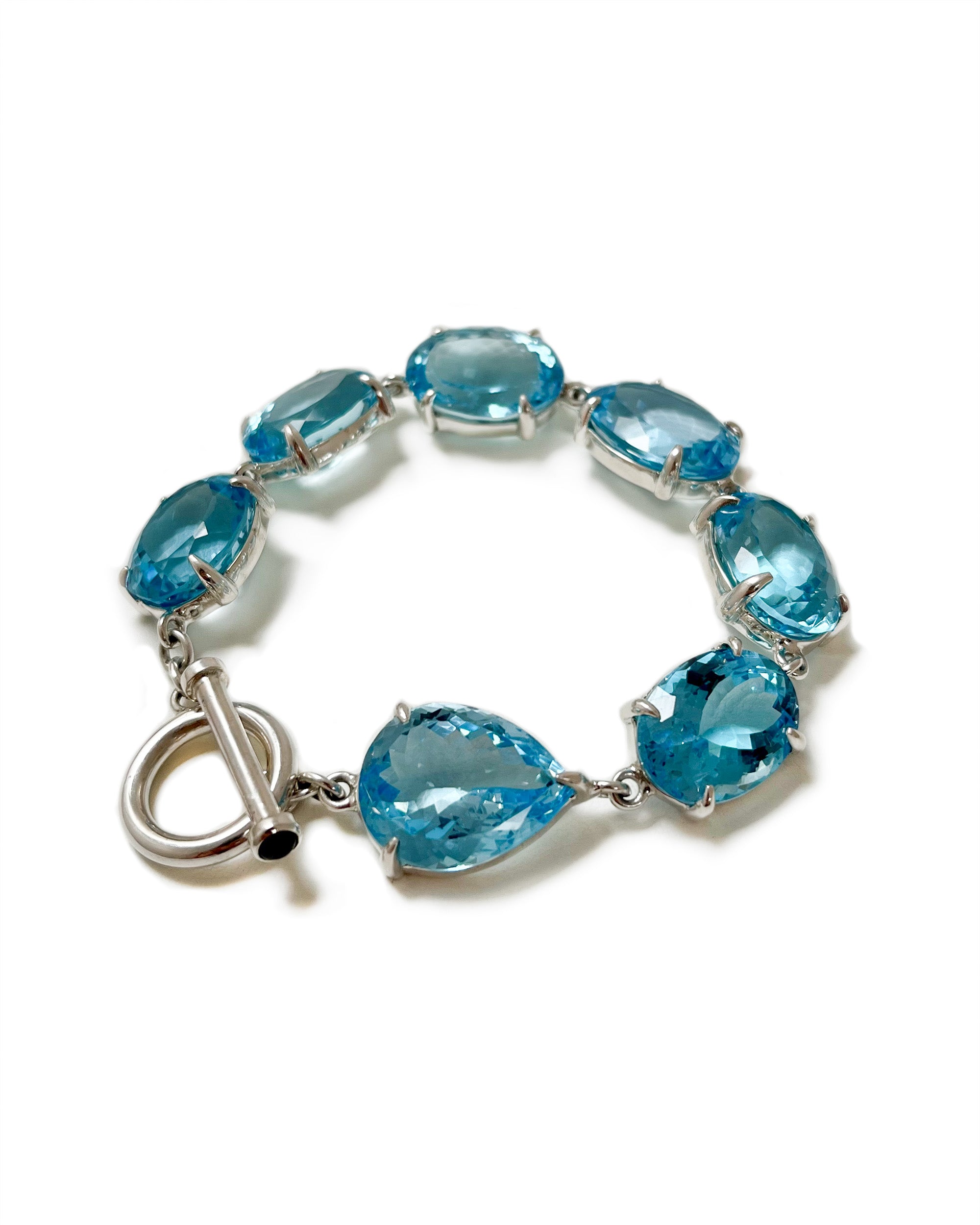 Buy Juicy Couture Silver Alisha Blue Bracelet Online